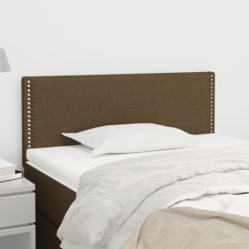 Dark brown fabric headboard 90x5x78/88 cm by vidaXL, Headboards and footboards - Ref: Foro24-345887, Price: 44,99 €, Discount: %