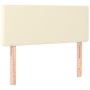 Cream synthetic leather headboard 80x5x78/88 cm by vidaXL, Headboards and footboards - Ref: Foro24-345734, Price: 37,70 €, Di...