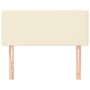 Cream synthetic leather headboard 80x5x78/88 cm by vidaXL, Headboards and footboards - Ref: Foro24-345734, Price: 37,70 €, Di...