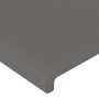 Cabecero de cuero sintético gris 90x5x78/88 cm de vidaXL, Cabeceros y pies de cama - Ref: Foro24-345756, Precio: 45,02 €, Des...