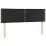 Headboards 2 units black synthetic leather 72x5x78/88 cm by vidaXL, Headboards and footboards - Ref: Foro24-345932, Price: 66...