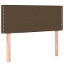 Dark brown fabric headboard 100x5x78/88 cm by vidaXL, Headboards and footboards - Ref: Foro24-345907, Price: 39,68 €, Discoun...