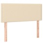 Cabecero de tela color crema 100x5x78/88 cm de vidaXL, Cabeceros y pies de cama - Ref: Foro24-345909, Precio: 46,99 €, Descue...