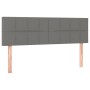 Headboards 2 units dark gray fabric 72x5x78/88 cm by vidaXL, Headboards and footboards - Ref: Foro24-346047, Price: 60,89 €, ...