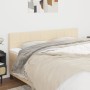 Headboards 2 units of cream-colored fabric 90x5x78/88 cm by vidaXL, Headboards and footboards - Ref: Foro24-346079, Price: 69...