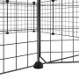 Pet cage with 12 panels black steel door 35x35cm by vidaXL, Cages and habitats for small animals - Ref: Foro24-171623, Price:...