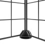 Pet cage with 12 panels black steel door 35x35cm by vidaXL, Cages and habitats for small animals - Ref: Foro24-171623, Price:...