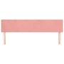 Headboards 2 units of pink velvet 100x5x78/88 cm by vidaXL, Headboards and footboards - Ref: Foro24-345863, Price: 67,99 €, D...