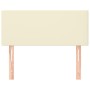 Cream synthetic leather headboard 100x5x78/88 cm by vidaXL, Headboards and footboards - Ref: Foro24-345774, Price: 42,99 €, D...