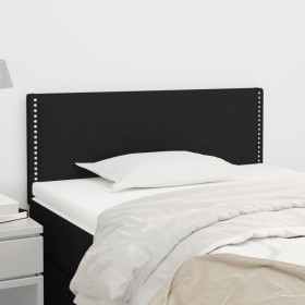 Cabecero de tela negro 80x5x78/88 cm de vidaXL, Cabeceros y pies de cama - Ref: Foro24-345866, Precio: 45,99 €, Descuento: %