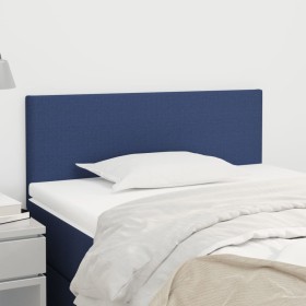 Cabecero de tela azul 100x5x78/88 cm de vidaXL, Cabeceros y pies de cama - Ref: Foro24-345770, Precio: 47,99 €, Descuento: %