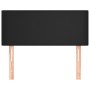 Cabecero de cuero sintético negro 90x5x78/88 cm de vidaXL, Cabeceros y pies de cama - Ref: Foro24-345752, Precio: 37,16 €, De...