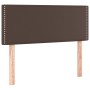 Brown synthetic leather headboard 100x5x78/88 cm by vidaXL, Headboards and footboards - Ref: Foro24-345915, Price: 40,32 €, D...