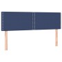 Headboards 2 units blue fabric 72x5x78/88 cm by vidaXL, Headboards and footboards - Ref: Foro24-345930, Price: 54,23 €, Disco...