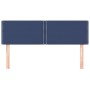 Headboards 2 units blue fabric 72x5x78/88 cm by vidaXL, Headboards and footboards - Ref: Foro24-345930, Price: 54,23 €, Disco...