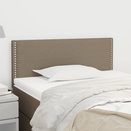 Taupe gray fabric headboard 100x5x78/88 cm by vidaXL, Headboards and footboards - Ref: Foro24-345908, Price: 39,68 €, Discoun...