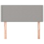 Cabecero de tela gris claro 80x5x78/88 cm de vidaXL, Cabeceros y pies de cama - Ref: Foro24-345864, Precio: 43,99 €, Descuent...