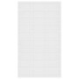 Armario para CDs madera contrachapada blanco 102x16x177,5 cm de vidaXL, Almacenamiento para CD y DVD - Ref: Foro24-801778, Pr...