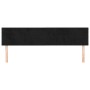 Headboards 2 units of black velvet 90x5x78/88 cm by vidaXL, Headboards and footboards - Ref: Foro24-346084, Price: 64,67 €, D...