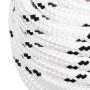 White polyester work rope 18 mm 100 m by vidaXL, Ropes and metal cords - Ref: Foro24-152788, Price: 98,78 €, Discount: %