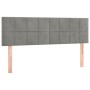 Headboards 2 units light gray velvet 72x5x78/88 cm by vidaXL, Headboards and footboards - Ref: Foro24-346054, Price: 59,76 €,...