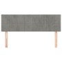 Headboards 2 units light gray velvet 72x5x78/88 cm by vidaXL, Headboards and footboards - Ref: Foro24-346054, Price: 59,76 €,...