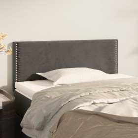 Dark gray velvet headboard 80x5x78/88 cm by vidaXL, Headboards and footboards - Ref: Foro24-345879, Price: 43,74 €, Discount: %