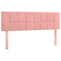 Cabeceros 2 unidades terciopelo rosa 72x5x78/88 cm de vidaXL, Cabeceros y pies de cama - Ref: Foro24-346059, Precio: 68,78 €,...