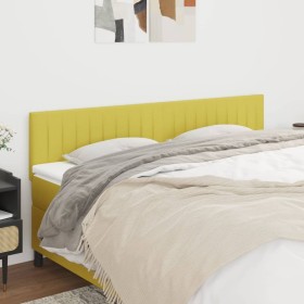 Headboards 2 units of green fabric 100x5x78/88 cm by vidaXL, Headboards and footboards - Ref: Foro24-346291, Price: 54,99 €, ...