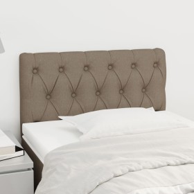 Taupe gray fabric headboard 80x7x78/88 cm by vidaXL, Headboards and footboards - Ref: Foro24-346302, Price: 51,04 €, Discount: %