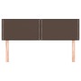 Headboards 2 units brown synthetic leather 72x5x78/88 cm by vidaXL, Headboards and footboards - Ref: Foro24-345935, Price: 64...