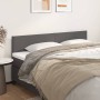 Headboards 2 units of gray synthetic leather 90x5x78/88cm by vidaXL, Headboards and footboards - Ref: Foro24-345836, Price: 6...