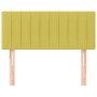 Green fabric headboard 80x5x78/88 cm by vidaXL, Headboards and footboards - Ref: Foro24-346207, Price: 28,27 €, Discount: %