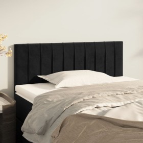 Cabecero de terciopelo negro 80x5x78/88 cm de vidaXL, Cabeceros y pies de cama - Ref: Foro24-346210, Precio: 42,99 €, Descuen...