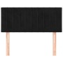 Black velvet headboard 80x5x78/88 cm by vidaXL, Headboards and footboards - Ref: Foro24-346210, Price: 38,05 €, Discount: %