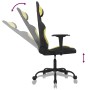 Black and light green fabric massage gaming chair by vidaXL, Gaming chairs - Ref: Foro24-345475, Price: 124,29 €, Discount: %