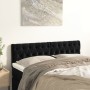 Headboards 2 units black velvet 72x7x78/88 cm by vidaXL, Headboards and footboards - Ref: Foro24-346350, Price: 76,45 €, Disc...