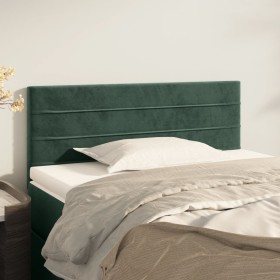 Cabecero de terciopelo verde oscuro 80x5x78/88 cm de vidaXL, Cabeceros y pies de cama - Ref: Foro24-346113, Precio: 41,99 €, ...