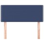 Blue fabric headboard 90x5x78/88 cm by vidaXL, Headboards and footboards - Ref: Foro24-345890, Price: 38,79 €, Discount: %