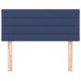 Blue fabric headboard 80x5x78/88 cm by vidaXL, Headboards and footboards - Ref: Foro24-346108, Price: 41,39 €, Discount: %