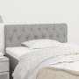 Cabecero de tela gris claro 90x7x78/88 cm de vidaXL, Cabeceros y pies de cama - Ref: Foro24-346312, Precio: 54,90 €, Descuent...