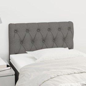 Dark gray fabric headboard 80x7x78/88 cm by vidaXL, Headboards and footboards - Ref: Foro24-346299, Price: 52,19 €, Discount: %