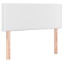 White synthetic leather headboard 90x5x78/88 cm by vidaXL, Headboards and footboards - Ref: Foro24-345893, Price: 39,05 €, Di...