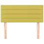 Green fabric headboard 100x5x78/88 cm by vidaXL, Headboards and footboards - Ref: Foro24-346137, Price: 31,12 €, Discount: %