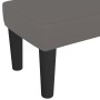 Gray synthetic leather bench 70x30x30 cm by vidaXL, Banks - Ref: Foro24-346636, Price: 43,00 €, Discount: %