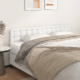 Headboards 2 units of white synthetic leather 90x5x78/88 cm by vidaXL, Headboards and footboards - Ref: Foro24-346505, Price:...