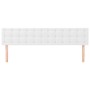 Headboards 2 units of white synthetic leather 90x5x78/88 cm by vidaXL, Headboards and footboards - Ref: Foro24-346505, Price:...