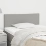 Light gray fabric headboard 90x5x78/88 cm by vidaXL, Headboards and footboards - Ref: Foro24-345744, Price: 44,99 €, Discount: %