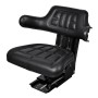 Asiento de tractor con suspensión negro de vidaXL, Accesorios y piezas para tractores - Ref: Foro24-210157, Precio: 150,48 €,...