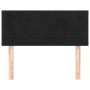 Cabecero de terciopelo negro 100x5x78/88 cm de vidaXL, Cabeceros y pies de cama - Ref: Foro24-346140, Precio: 47,55 €, Descue...